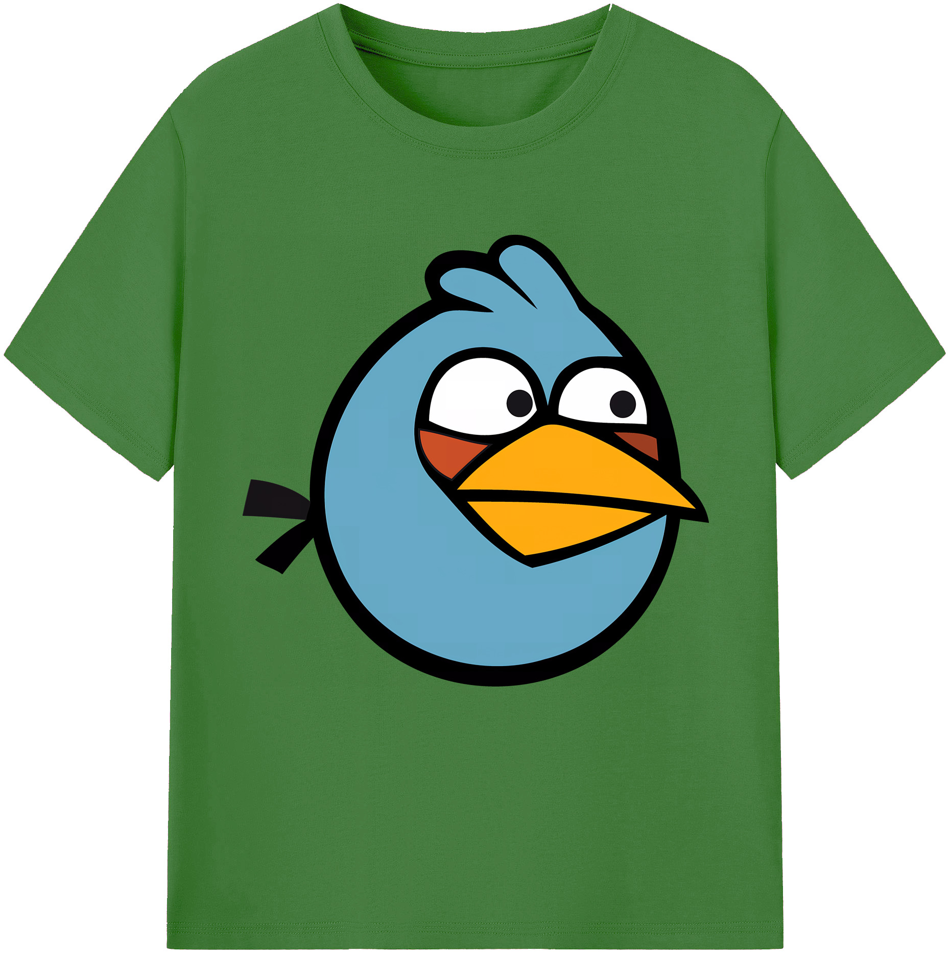 （画像用） Angry Birds アングリーバード レディースカジュアルプリントTシャツ（綿100％）